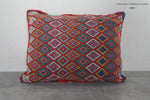 Handwoven Moroccan Kilim Pillow 13.3 inches x 18.1 inches