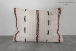 Handwoven Moroccan Kilim Pillow 15.7 inches x 22.4 inches
