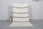 Berber flatwoven Moroccan rug  4 FT X 7.7 FT