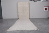 Long flatwoven moroccan runner rug - 4.7 FT X 16.1 FT