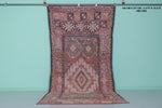 Vintage Moroccan Rug - 5.4 x 12.3 FT | Authentic Handwoven Berber Carpet