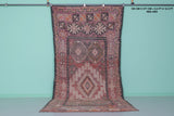 Vintage Moroccan Rug - 5.4 x 12.3 FT | Authentic Handwoven Berber Carpet