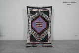 Vintage berber rug 3.8 FT X 6.9 FT