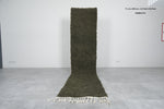 Handmade Moroccan rug  2.3 Feet x 9.9 Feet
