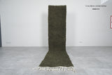 Handmade Moroccan rug  2.3 Feet x 9.9 Feet