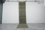 Handmade wool rug 2.9 Feet x 14.5 Feet