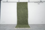 Moroccan berber rug 3.8 Feet x 10.6 Feet