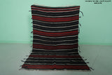 Beautiful handwoven berber moroccan kilim  3.6 FT X 5.2 FT