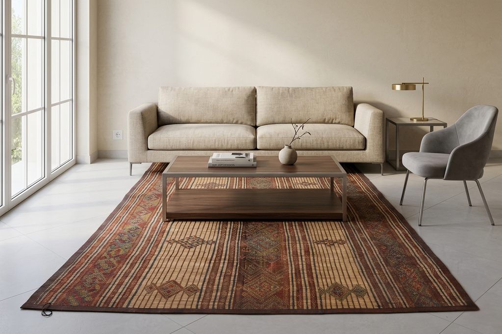 Tuareg Rug 4.9 X 8.2 Feet