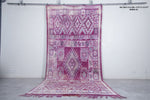 6 x 13.5 Feet Boujaad Moroccan Rug | Vintage Pink & Geometric Patterns