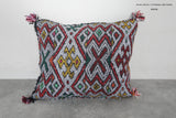 Handwoven Moroccan Kilim Pillow 17.3 inches x 20.4 inches