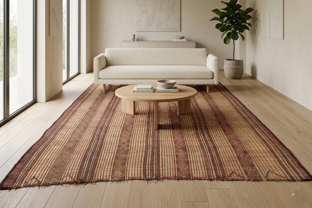 Tuareg rug 5.6 X 8.3 Feet