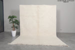 Handmade Beni Ourain Rug 6.8x9.6 ft - Wool Moroccan Berber Rug