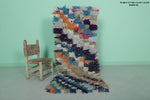 Amazing Colorful Berber Moroccan Rug – 2.2 x 5.8 ft | Vibrant Handcrafted Decor