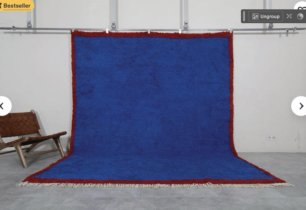 Custom rug : 213cm x 305cm