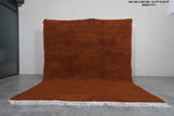 Rust-Toned Moroccan Rug 8.3 X 9.8 Feet - Handmade Wool Carpet