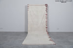 Long runner handmade moroccan rug - 4.2 FT X 11.8 FT