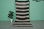Vintage Moroccan Handwoven Kilim 4.9 FT x 14.3 FT – Long Tribal Rug