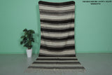 Vintage Moroccan Handwoven Kilim 4.9 FT x 14.3 FT – Long Tribal Rug