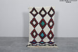 Moroccan runner rug 2.7 X 5.4 Feet