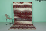 Zemmour Moroccan Blanket 5.3 x 9.4 FT – Handwoven Heritage Textile