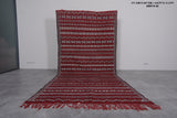 Berber Handwoven rug 5.6 X 11.3 Feet