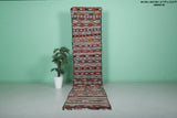 Long Moroccan Hallway Runner Rug – 2.7 FT x 13.2 FT | Colorful Berber Carpet