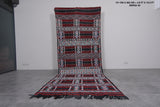 Long Moroccan kilim rug 4.9 X 12.5 Feet