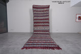 Long Entryway Moroccan Handwoven Rug – 3.9 FT X 12 FT | Traditional Wool Carpet | Unique Artisan Decor