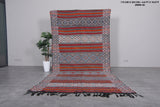 Large Handwoven Moroccan Kilim Rug - Traditional Pattern 5.7 FT X 10.8 FT