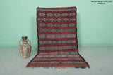 Handwoven Moroccan Kilim Rug - 3.3 X 6 Feet | Authentic Artisan Craftsmanship