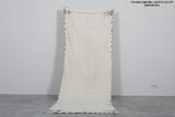 Hand Woven Moroccan rug 3.6 FT X 10.1 FT