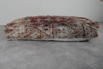 Handmade Moroccan Floor Cushion - Vintage Berber Rug Ottoman