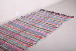 Runner boucherouite moroccan carpet 4 FT X 11.3 FT