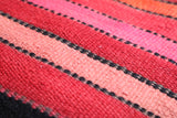 Berber Moroccan old rug handmade pouf
