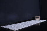 Moroccan handmade berber runner rug 2.5 FT X 11 FT
