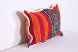 Moroccan handmade kilim pillow 13.3 INCHES X 20.4 INCHES
