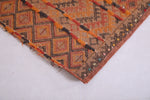 long hallway moroccan berber old rug - 6.2 FT X 13.9 FT