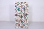 Vintage handmade moroccan berber runner rug 2.7 FT X 6.3 FT