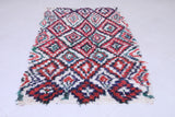 Moroccan Berber Rug – Vibrant Diamond Pattern 4 x 6.1 FT