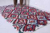 Moroccan Berber Rug – Vibrant Diamond Pattern 4 x 6.1 FT