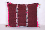 Moroccan handmade kilim pillow 14.9 INCHES X 17.7 INCHES