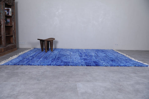 Blue Boujaad rug - Berber Moroccan Rug - Custom Rug