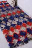 Colourful handmade moroccan berber runner rug  2.5 FT X 6.1 FT