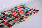 Handwoven Moroccan Rug 2.7 x 7.9 ft | Vibrant Multi-Color Design