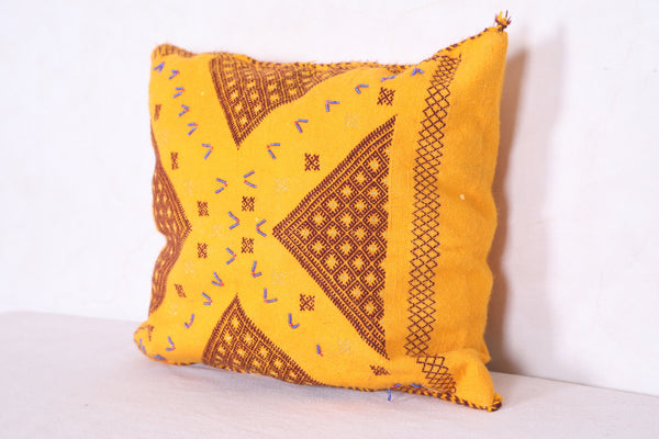 Moroccan handmade kilim pillow 16.5 INCHES X 18.1 INCHES