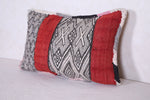 Moroccan handmade kilim pillow 12.5 INCHES X 20 INCHES