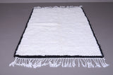 Moroccan handmade beni ourain rug 4.5 FT X 6.5 FT