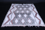 Stunning Handmade berber moroccan rug ,  5.8 FT X 8.3 FT