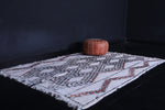 Stunning Handmade berber moroccan rug ,  5.8 FT X 8.3 FT
